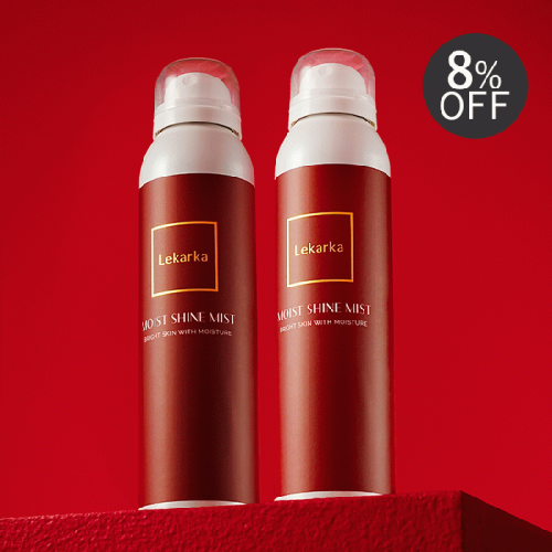 lekarka レカルカブライトリーモイストシャインミスト120ml 2本セット