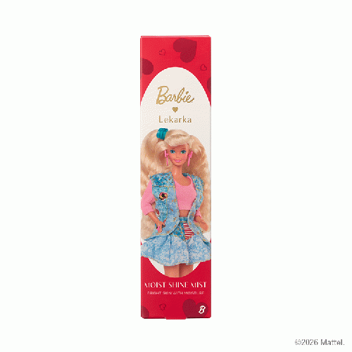 【3本セット】BRIGHTLY MOIST SHINE MIST Barbie RED/PINK（ブライトリーモイストシャインミスト バービー レッド・ピンク）120mL